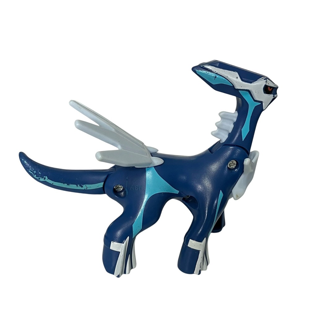 Pokemon Dialga Action Figure Toy Blue Silver Dragon Legendary‎ Creature